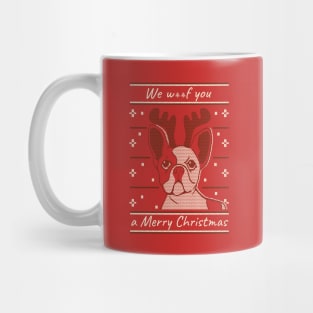 We woof you a Merry Christmas Mug